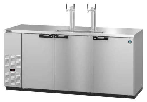 Hoshizaki Hoshizaki DD80-S 4 Taps 1/2 Barrel Draft Beer Cooler - Stainless Steel, 4 Kegs Capacity