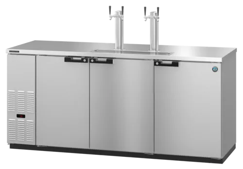 Hoshizaki Hoshizaki DD80-S 4 Taps 1/2 Barrel Draft Beer Cooler - Stainless Steel, 4 Kegs Capacity