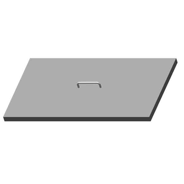 Hoshizaki HS-5073 Stainless Steel Lift-Off Cover Hoshizaki HS-5073 Stainless Steel Lift-Off Cover