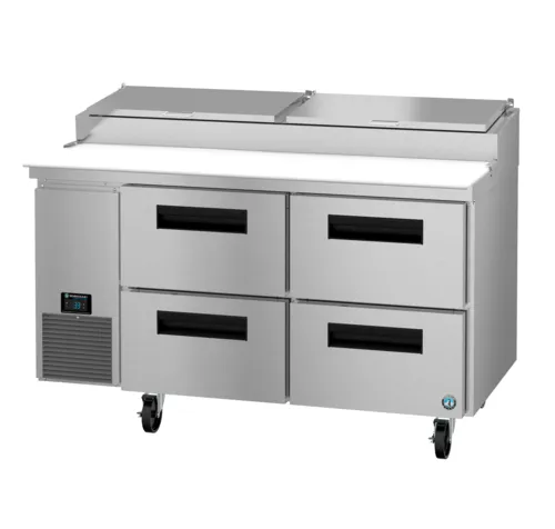 Hoshizaki PR60B-D4 60'' Refrigerated Pizza Prep Table