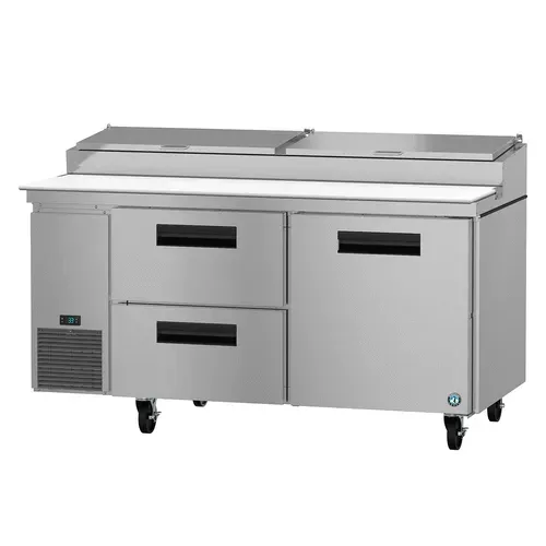 Hoshizaki Hoshizaki
PR67A-D2
 670'' 
 


Refrigerated Pizza Prep Table