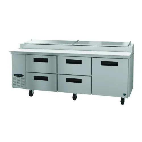 Hoshizaki Hoshizaki
PR93A-D4
 930'' 
 


Refrigerated Pizza Prep Table