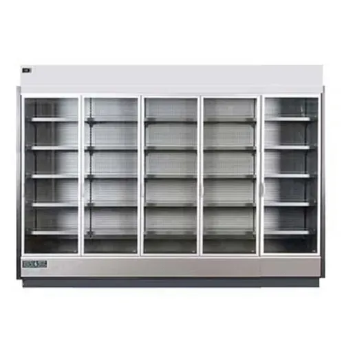 Hydra-Kool KGV-MD-5-S 123.1'' Section Refrigerated Glass Door Merchandiser