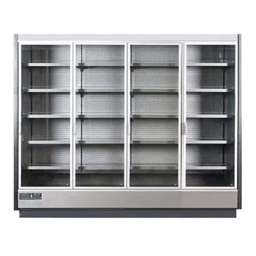 Hydra-Kool KGV-MR-4-R 99.3'' Section Refrigerated Glass Door Merchandiser