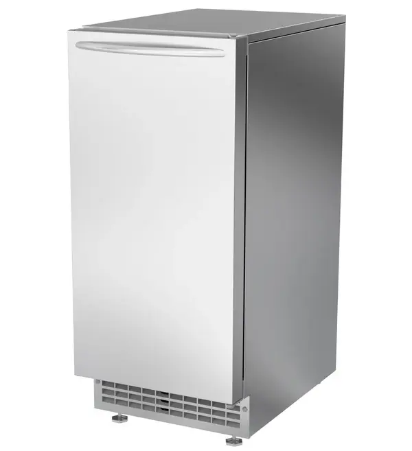 ICE-O-Matic Ice-O-Matic GEMU090 14.88" Nugget Ice Maker with Bin, Nugget-Style - 50-100 lbs/24 Hr Ice Production, Air-Cooled