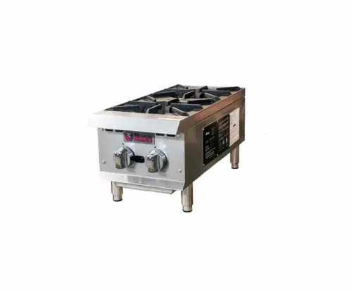 IKON IKON IHP-2-12 Burner Countertop Gas Hotplate / Range with Controls -