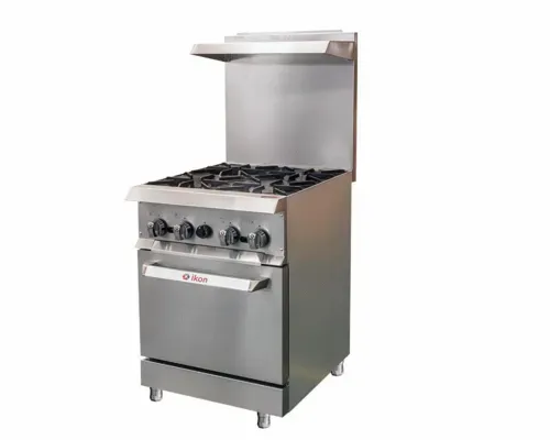 IKON IKON
IR-4-24CO LP
Restaurant Gas Range, 24" W
with 

and 
-