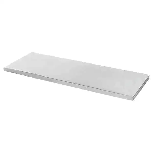 IMC/Teddy BL-5427S Budget Line NSF 18 Gauge Stainless Steel Solid Shelf - 54.00"W x 27.00"D