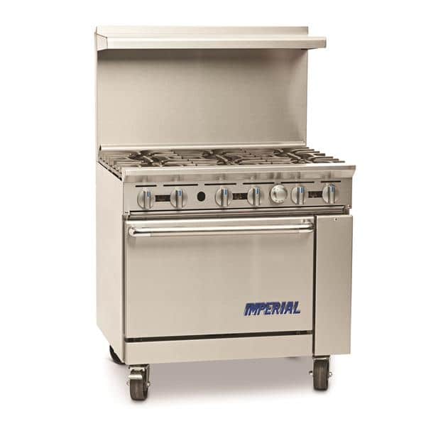 Imperial IR6C Restaurant Gas Range