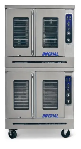 Imperial Imperial PCVG-2 Deck Gas Convection Oven with Contols,
