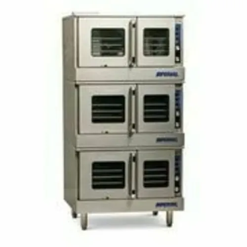 Imperial Imperial PRV-3 Triple Deck Gas Convection Oven with Contols,