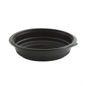 INCREDI-BOWL, 32 OZ ROUND, BLACK, MICROWAVABLE, 150/CS