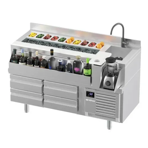 Infrico USA Infrico USA IMD-BST1600R Refrigerated Bar Station counter