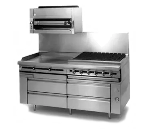 Jade Range JMRH-36B Commercial Range, 36" W with (1) 36" Charbroiler and Modular Base - 90,000 BTU