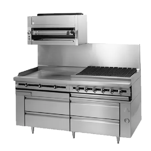 Jade Range JMRH-36G Commercial Range, 36" W with (1) 36" Griddle and Modular Base - 105,000 BTU