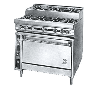 Jade Range JTRHE-4-3-36C Commercial Range | CKitchen.com
