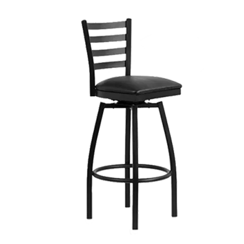 JMC Furniture BOGGS BARSTOOL VINYL Boggs Swivel Barstool