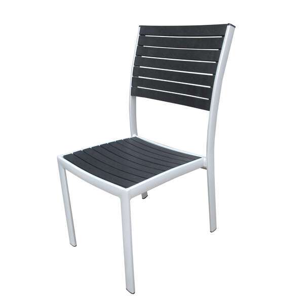 JMC Furniture MALLORY CHAIR BLACK Mallory Stacking Side Chair