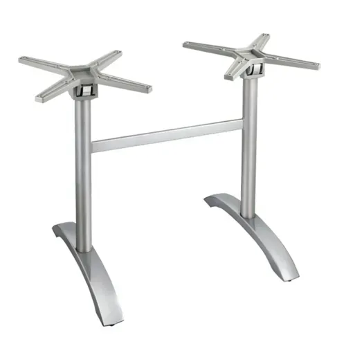 JMC Furniture JMC Furniture TABLE BASE ALUMINUM-MALTA-REC-FOLD Table Base