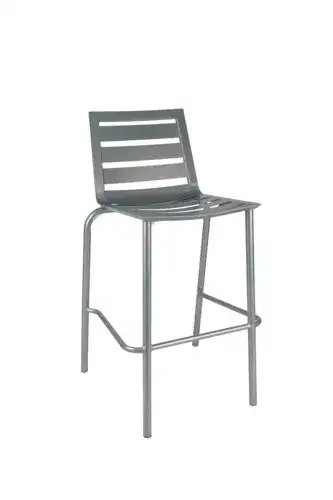 JMC Furniture ZARCO BARSTOOL SILVER Zarco Barstool