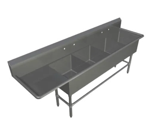 John Boos 4PB24-1D24L Pro-Bowl Sink