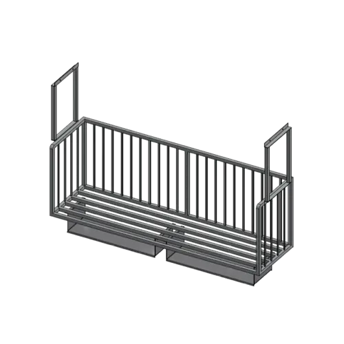 John Boos ALMBR-8C Meat Boat Rack