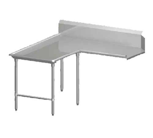 John Boos CDT6-I6096SBK-L Pro-Bowl Clean Dishtable