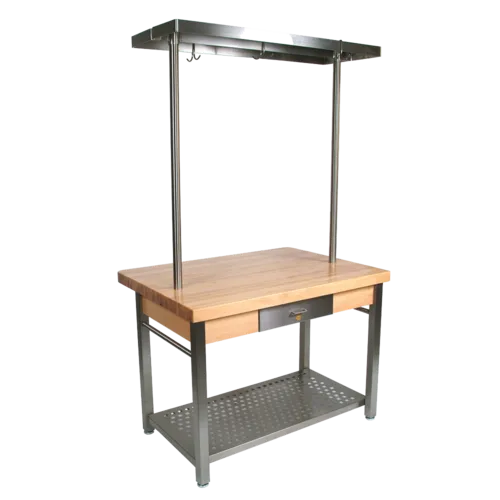 John Boos CUCG20C-PRG48 Work Table, Wood Top