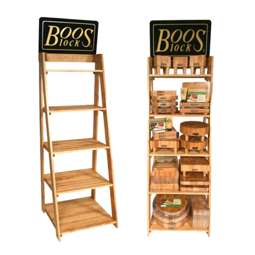 John Boos DRACKB4 Cutting Board Display Rack