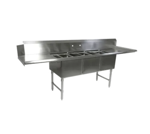 John Boos DT3B18244-2D18R Dishtable/Pot Sinks