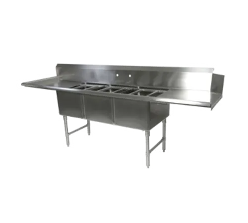 John Boos DT3B18244-2D24L Dishtable/Pot Sinks