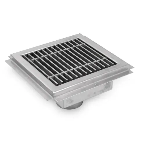 John Boos FTSG-1212 Floor Trough  12"W x 12"D