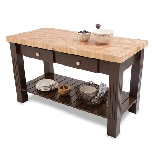 John Boos GRZ6028 Grazzi Butcher Block Table
