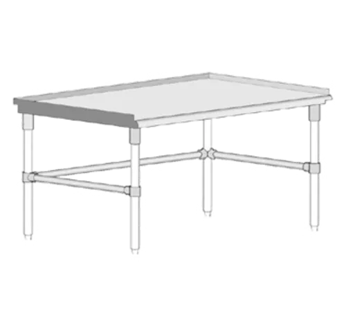 John Boos GS6-3048GBK Equipment Stand