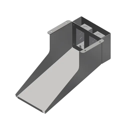 John Boos PRTSHF-B 18 Gauge Stainless Steel Solid Shelf - 18.00"W x 8.00"D