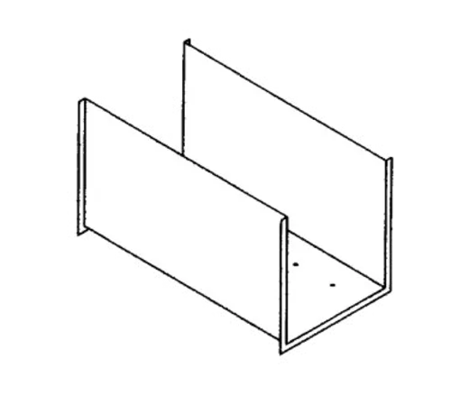 John Boos PS01 Stainless Steel Platter Shelf