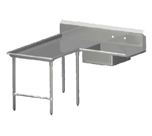 John Boos SDT4-I6072SBK-L Pro-Bowl Soiled Dishtable