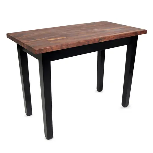John Boos WAL-C4830 Blended American Black Walnut Table