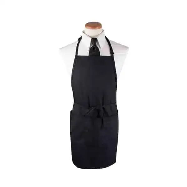 John Ritzenthaler Company 3PBIAELBK Ritz® Bib Apron