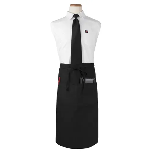 John Ritzenthaler Company CL2PWABK-1 Ritz® Chef's Line® Bistro Waist Apron