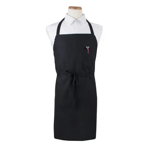 John Ritzenthaler Company CLBIABK-1 Ritz® Chef's Line® Bib Apron