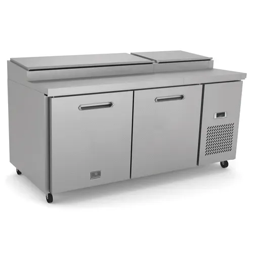 Kelvinator Commercial KCHPT72.9 70.81'' 2 Door Refrigerated Pizza Prep Table