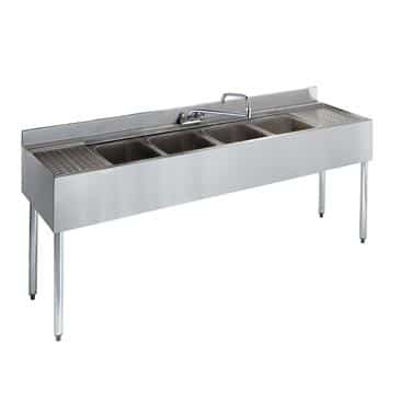 Krowne Metal Metal 21-64C Standard 2100 Series Underbar Sink Unit Krowne Metal Metal 21-64C Standard 2100 Series Underbar Sink Unit