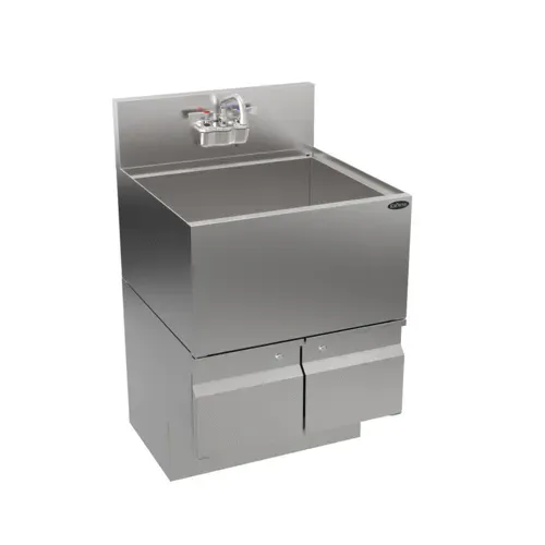 Krowne Metal Krowne AL24-24 Alchemy Series Underbar Ice Bin/Cocktail Unit