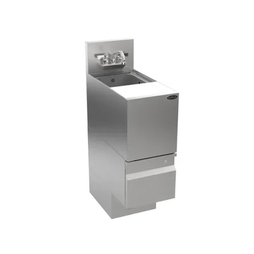 Krowne Metal Krowne AL24-MC12 Alchemy Series Underbar Speed Station/Dump sink &