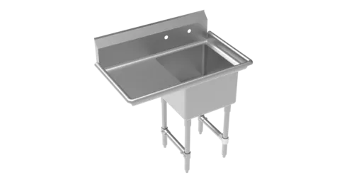 Krowne Metal Krowne Metal
CS-1818-L-LF
Commercial Sink,
(1) One Compartment,

 Construction
with 
and 
- 400" W