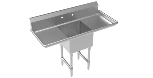 Krowne Metal Krowne Metal
CS-1818-LR-LF
Commercial Sink,
(1) One Compartment,

 Construction
with 
and 
- 560" W