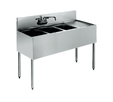 Krowne Metal Metal KR18-43L Royal 1800 Series Underbar Sink Unit Krowne Metal Metal KR18-43L Royal 1800 Series Underbar Sink Unit