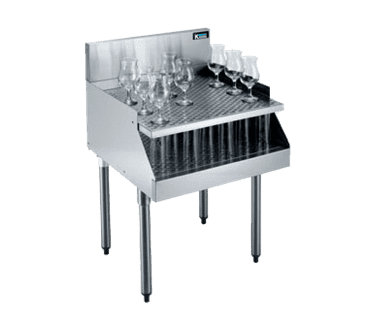 Krowne Metal Metal KR18-RG24 Royal 1800 Series Underbar Recesssed Drainboard Krowne Metal Metal KR18-RG24 Royal 1800 Series Underbar Recesssed Drainboard