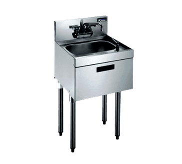 Krowne Metal Metal KR21-18DST Royal 2100 Series Underbar Hand Sink Krowne Metal Metal KR21-18DST Royal 2100 Series Underbar Hand Sink